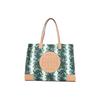 Ella 44 Bolsa Tote com Fecho Magnético Estampa de Videira Bolsas Tote Femininas Azul Verde Branco 143238-960