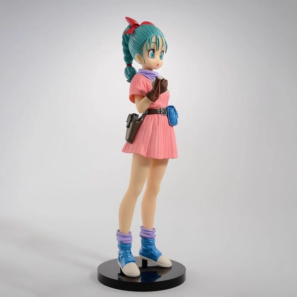 14Cm Dragon Ball Afigures Childhood Bulma Action Figurine Statue Toy Model Doll Collectible Room Decoration Gifts