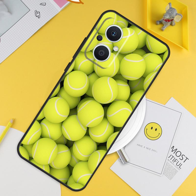 Tennis Balls For OPPO Reno 13F 11F 12F 14F 10 11 12 13 14 Pro 8T 7 8 Lite OPPO Find X8 X6 X5 X9 Pro Case