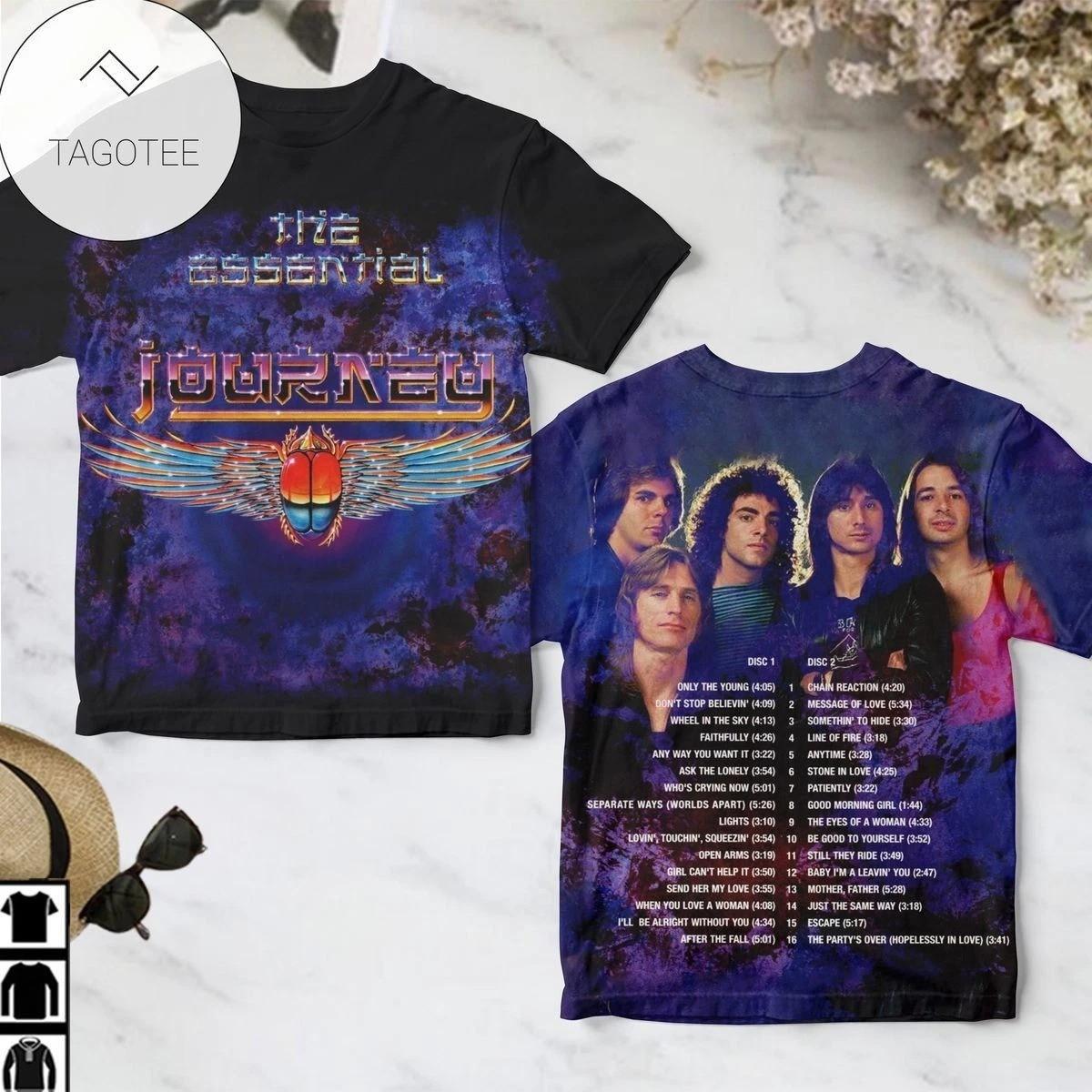 The Essential Journey Compilation Album By Journey 3D Shirt PP3D0121 XXXL