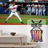 Custom Softball Metal Trophy Holder – Elegant Display Rack, Rustic Wall Decor for Kitchen, Home, Office, Patio, Gift, Custom Sign with Hooks