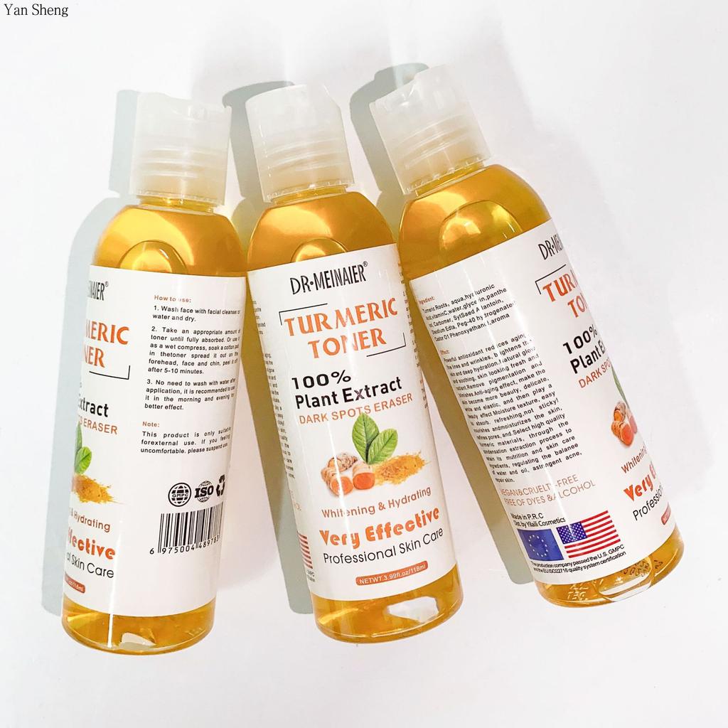 Turmeric Toner Moisturizing Moisturizing Firming Moisturizing Cool Skin Softening Essence 118ml