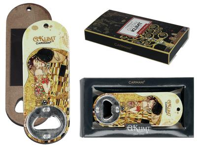 Otwieracz Do Butelek Magnes Gustav Klimt Pocałunek Prezent Dla Niego Box