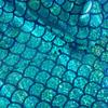 Colorful Laser Fish Scale Pattern Fabric Mermaid Gold Embossing for DIY Toy Decor Stage Performance Costume Fabric