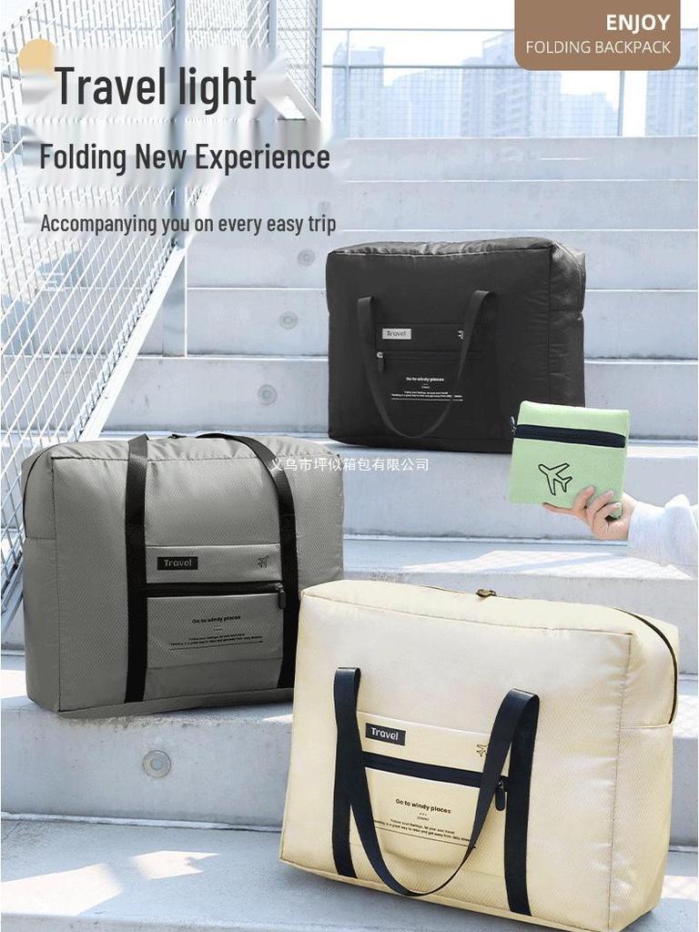 Women's Large Capacity Lightweight Carry-on Travel Bag - Foldable Organizer for Short Trips & Business Outings