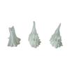 3D Printed Glowing Ghost Cat Home Decoration Desktop Ornament Halloween Themed Night Light Figurine for Indoor Use
