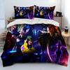 3D Pattern Print Pattern VALORANT Game Bed Linen Collection Bed Cover Bed Collection Quilt Cover Pillowcase Comforter king Queen Dimension Size Boys