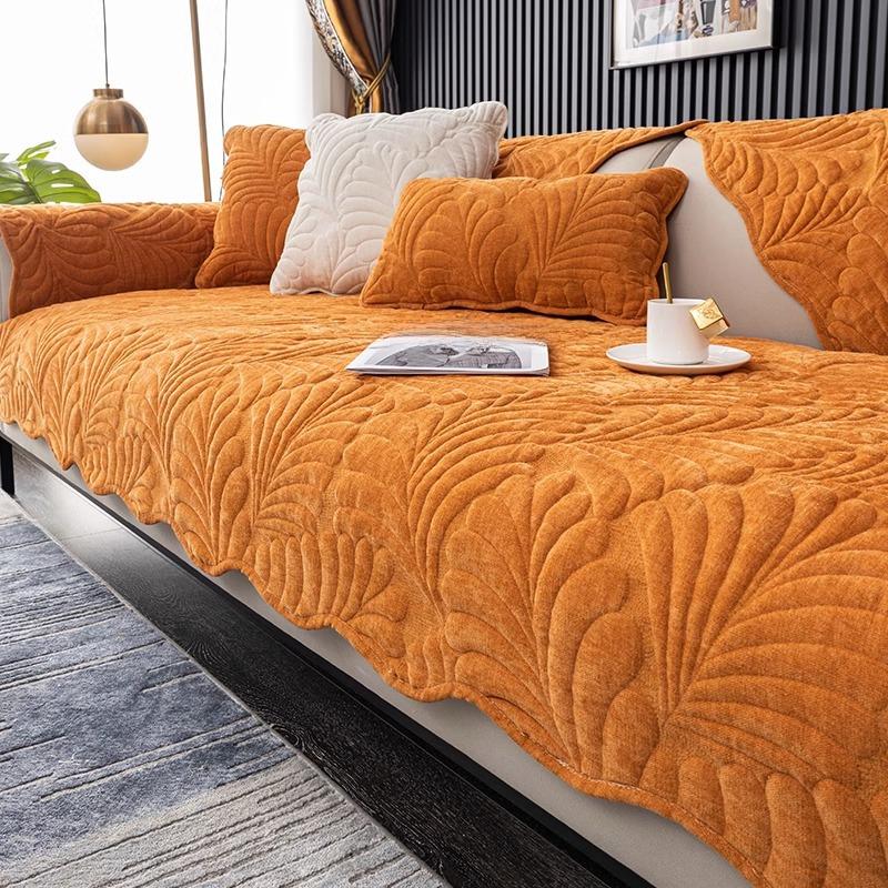 Chenille Sofa Cushion Four Seasons Universal Cover Cloth Non-Slip Advanced Sofa Cover All-Inclusive Universal Light Luxury