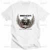 Benda Chinese Motorcycle Brand  Printed T-shirt Summer Classic Vintage Motorcyclist T Shirt Men Clothing  Summer Gothic