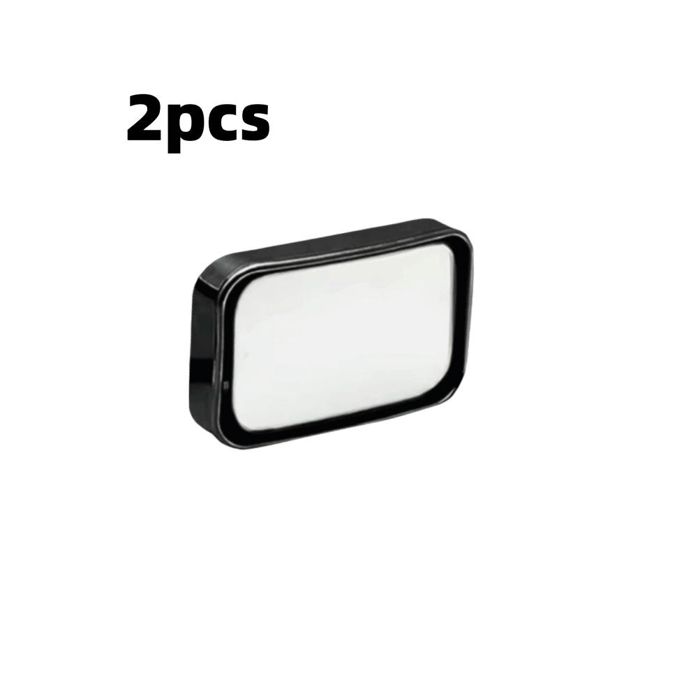 

2 шт. HD Стеклянное зеркало заднего вида Автомобильное выпуклое зеркало для слепой зоны Новое зеркало заднего вида для заднего пассажира чёрный