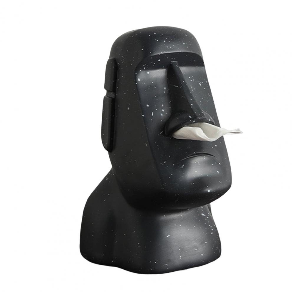 

Держатель для салфеток в скандинавском стиле, чехол для салфеток, экономящий место, держатель для салфеток, коробка для бумажных полотенец в виде статуи, коробка для салфеток в виде каменного портрета