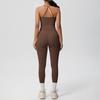 Seamless Nude Double-Sided Brushed Yoga & Running Set