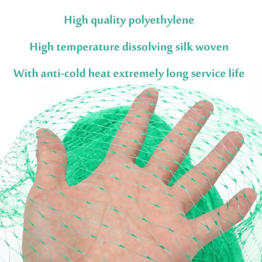 Vogelnetz zum Gartenschutz Wiederverwendbares Gartenzaunnetz für Obst und Gemüse