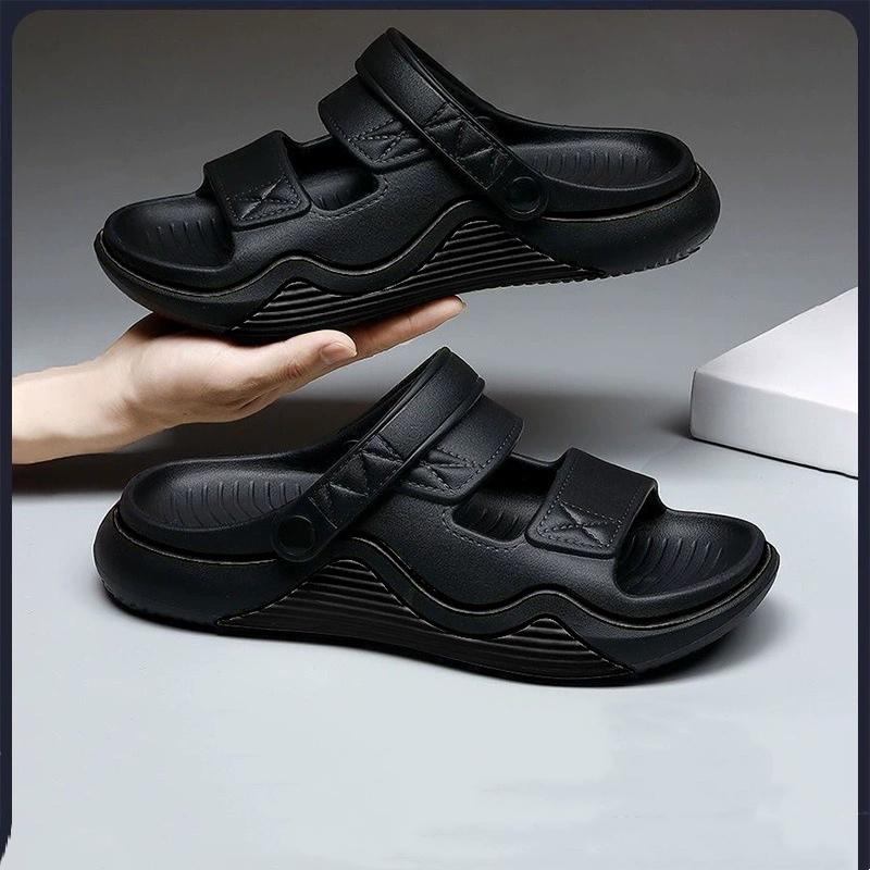 

Slippers Men s Summer Wear Non-slip Driving Dual-use Men s Sports Seaside Beach Shoes Wading Sandals Two Wear 44-45