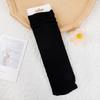 Women Colorful Loose No Pilling Socks Knitting Rib Ice Thin Spring Summer Female Socks High Tube Streetwear College Style Sock