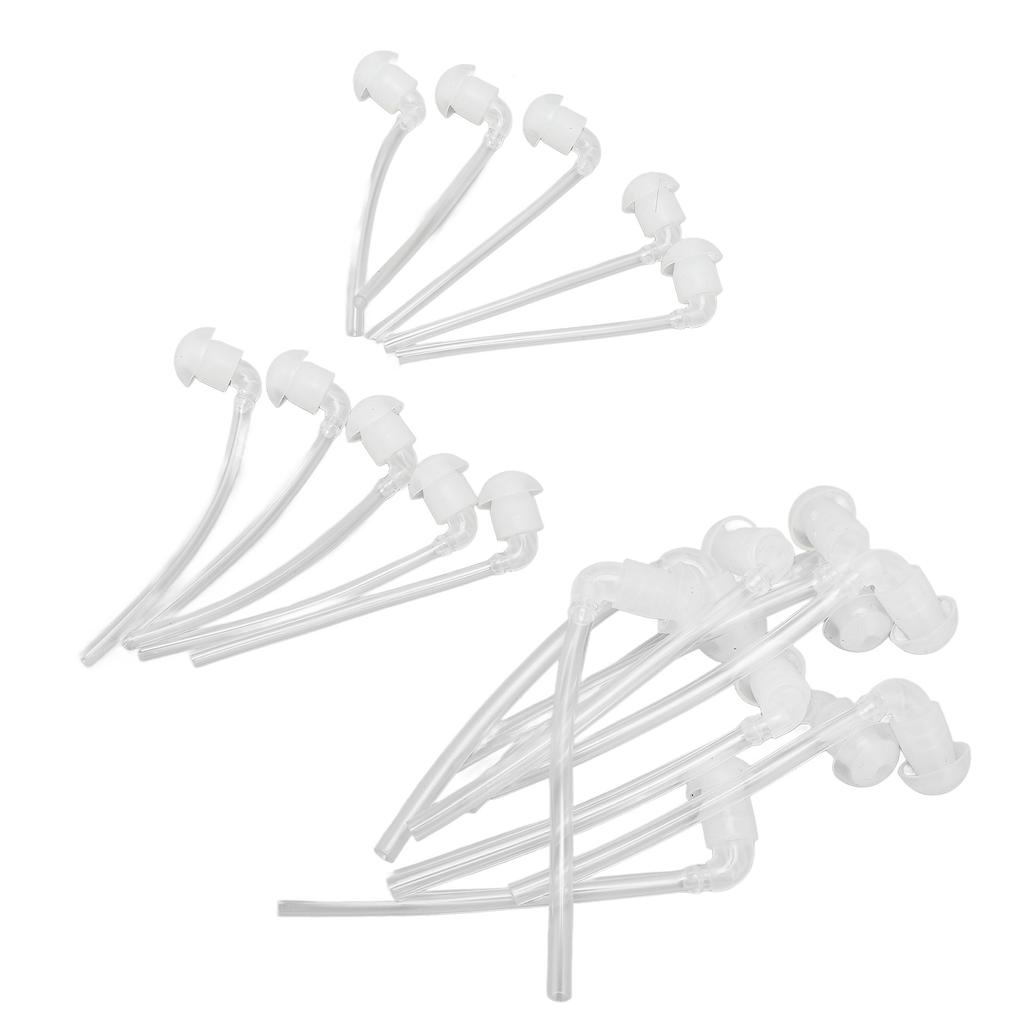 Hearing Amplifier Sound Tube Connector Set Silicone Ear Tip Domes Accessory for BTE Hearing Amplifie