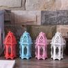 Transparent Glass Candle Holder Home Decoration Wind Lantern Decor  Coffee Shop