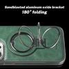מארז טלפון יוקרתי מעור PU עם מעמד Magsafe לאייפון 16 15 14 13 12 11 Pro Max Plus כיסוי עמיד בפני זעזועים לטעינה אלחוטית מגנטית