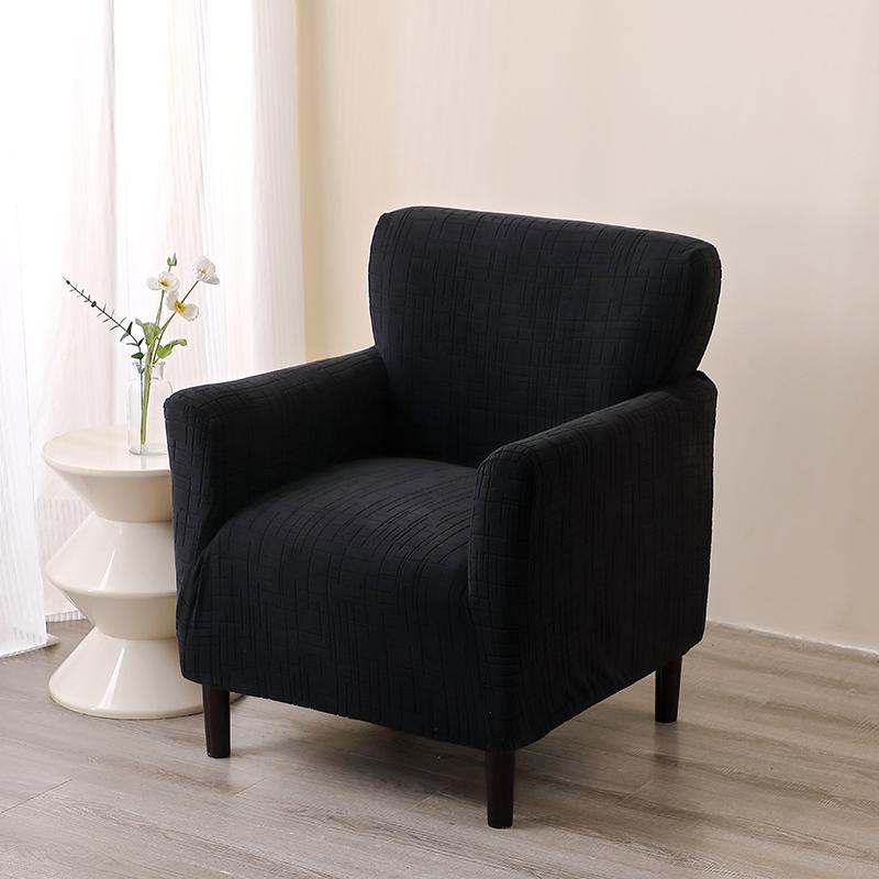 

Жаккардовий чохол на крісло-тубус зі смугами, одинарний чохол на диван, еластичні всеохоплюючі захисні чохли на диван для вітальні, бару