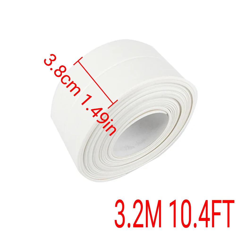 

ПВХ лента против плесени самоклеящаяся водонепроницаемая устойчивая к грибку уплотнительная лента для ванной кухни раковины стены углового зазора