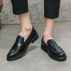 New Arrival High Quality Monk Strap Moccasins Stylish Suit Shoes for Man Casual Leather Loafers Gentleman Male Shoes