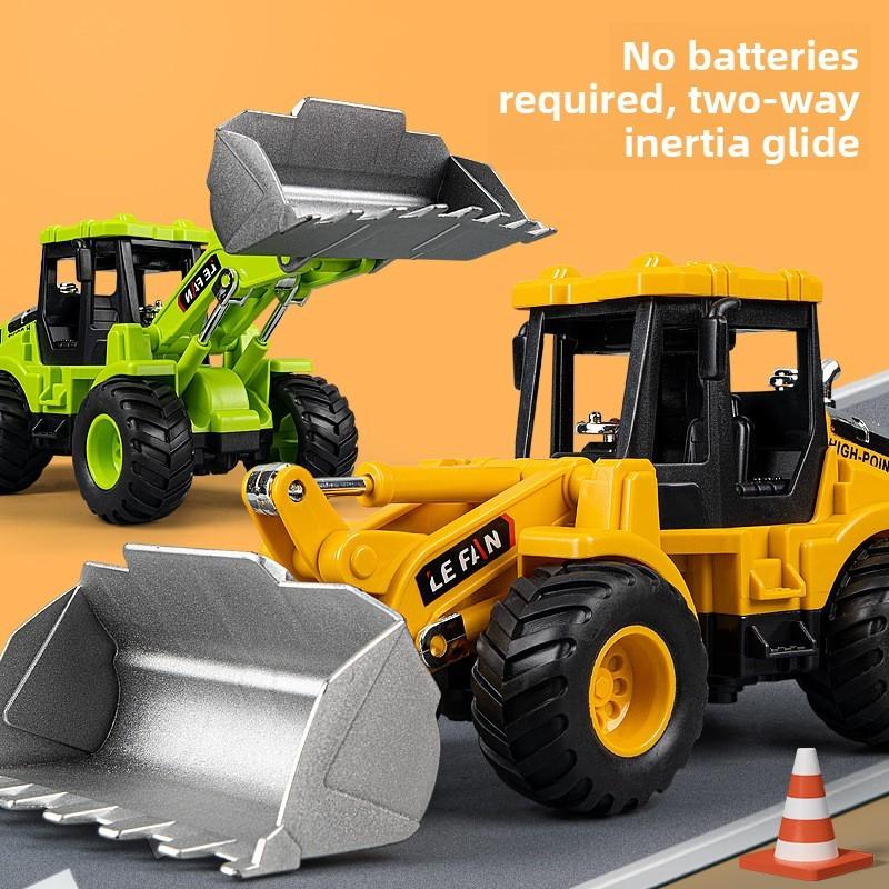 Inertia Construction Vehicle Model For Kids With Realistic Design And Durable Plastic Material