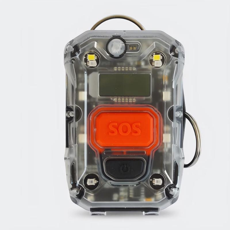 DAXTE Rechargeable Firefighter Distress Alarm with Direction Light