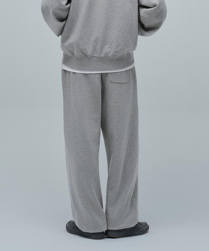 MUSINSA STANDARD Wide Sweatpants [Medium Grey]
