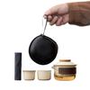 LISM Ceramic Portable Gongfu Tea Set