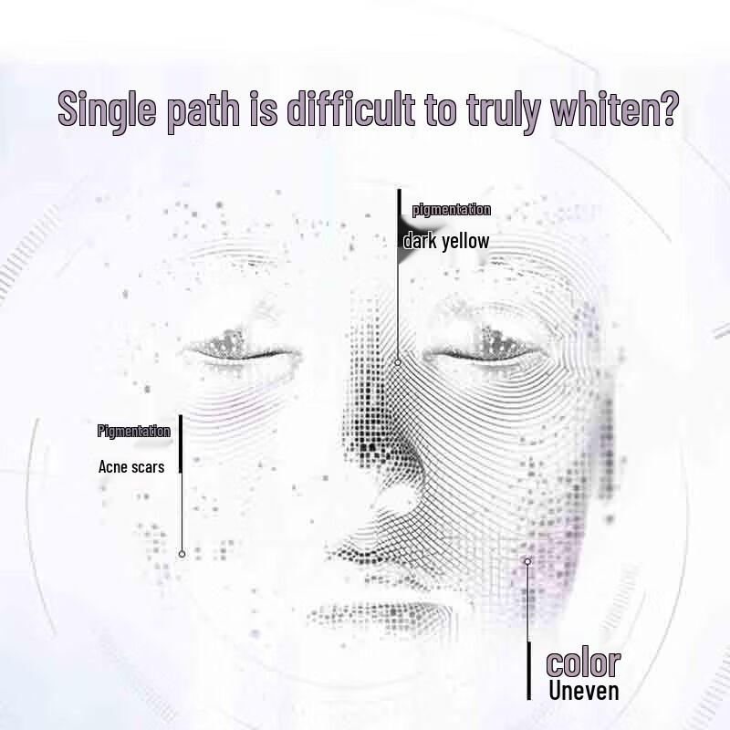 Runbaiyan Hyaluronic Acid Whitening Single-use Essence 1.5ml X 30 Ampoules