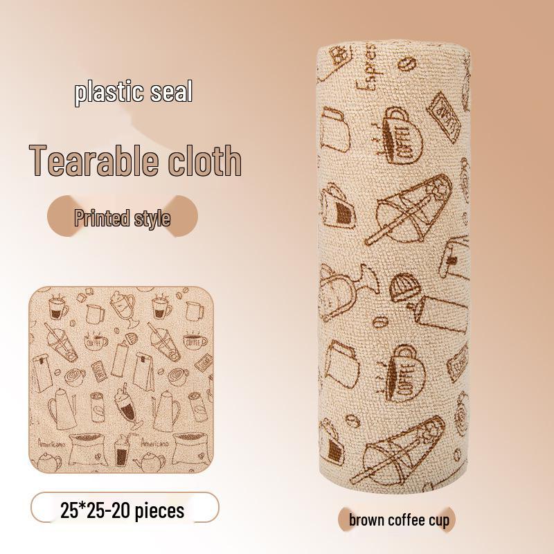 

Рвущаяся утолщенная салфетка из микрофибры для уборки кухни и дома