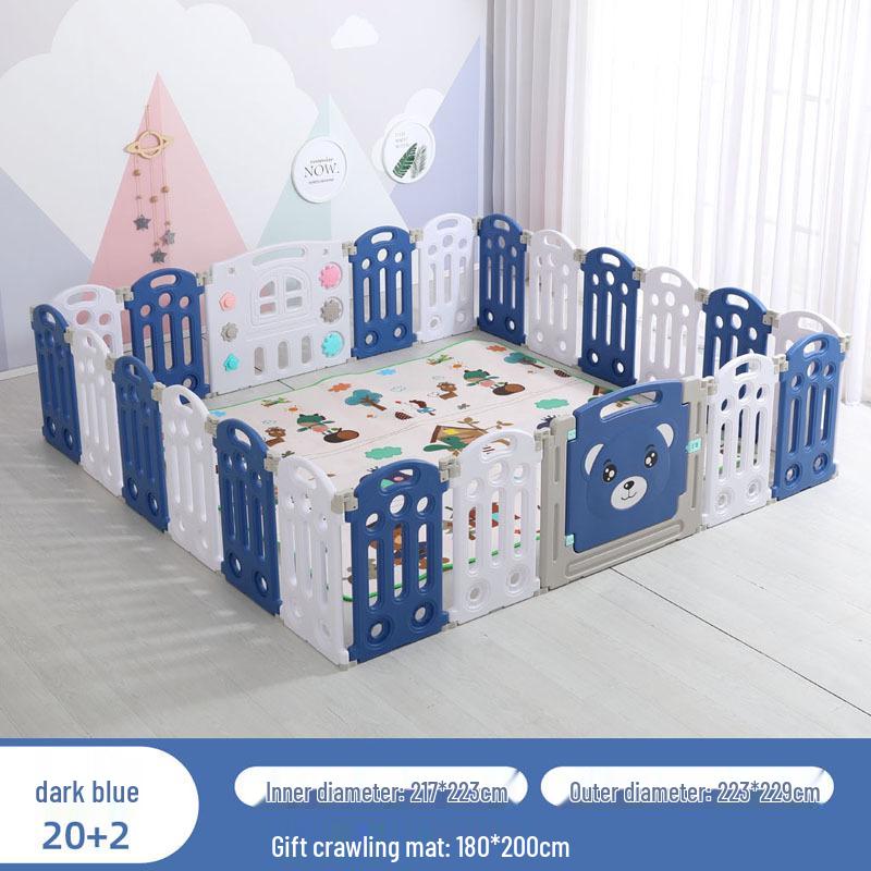 Baby Safety Playpen with Crawling Mat – Indoor Toddler Barrier