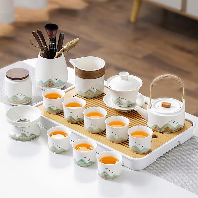 Yuanhe Ceramic Kung Fu Tea Set