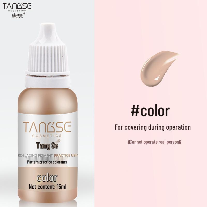 Tangse Stickerei Halbpermanente Augenbrauen- und Lippenfarbe Pigmentwerkzeuge
