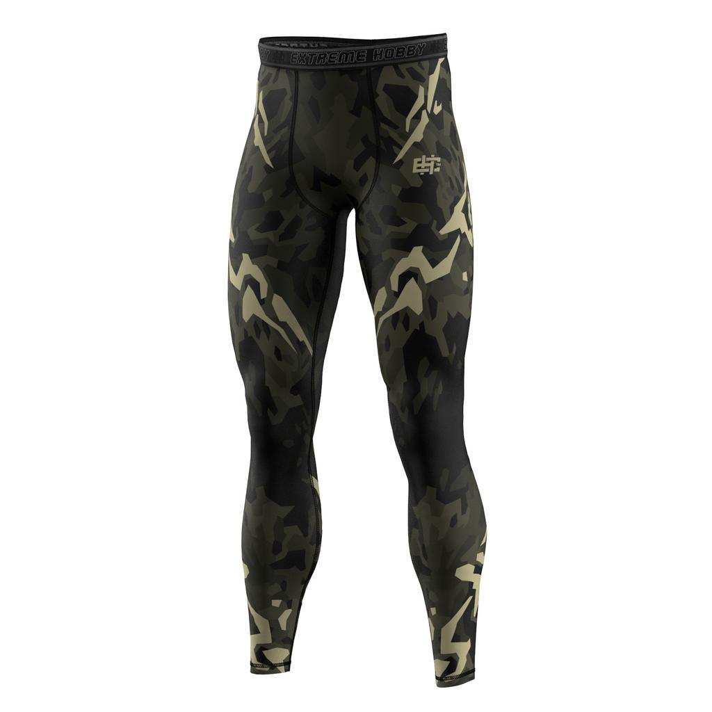 Men's Sports Leggings Jungle Panther XL Khaki