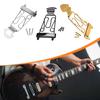 Guitar Trapeze Tailpiece with Mounting Screws, Replacement Repair Parts, Metal String Plate, 6 String for Jazz Archtop