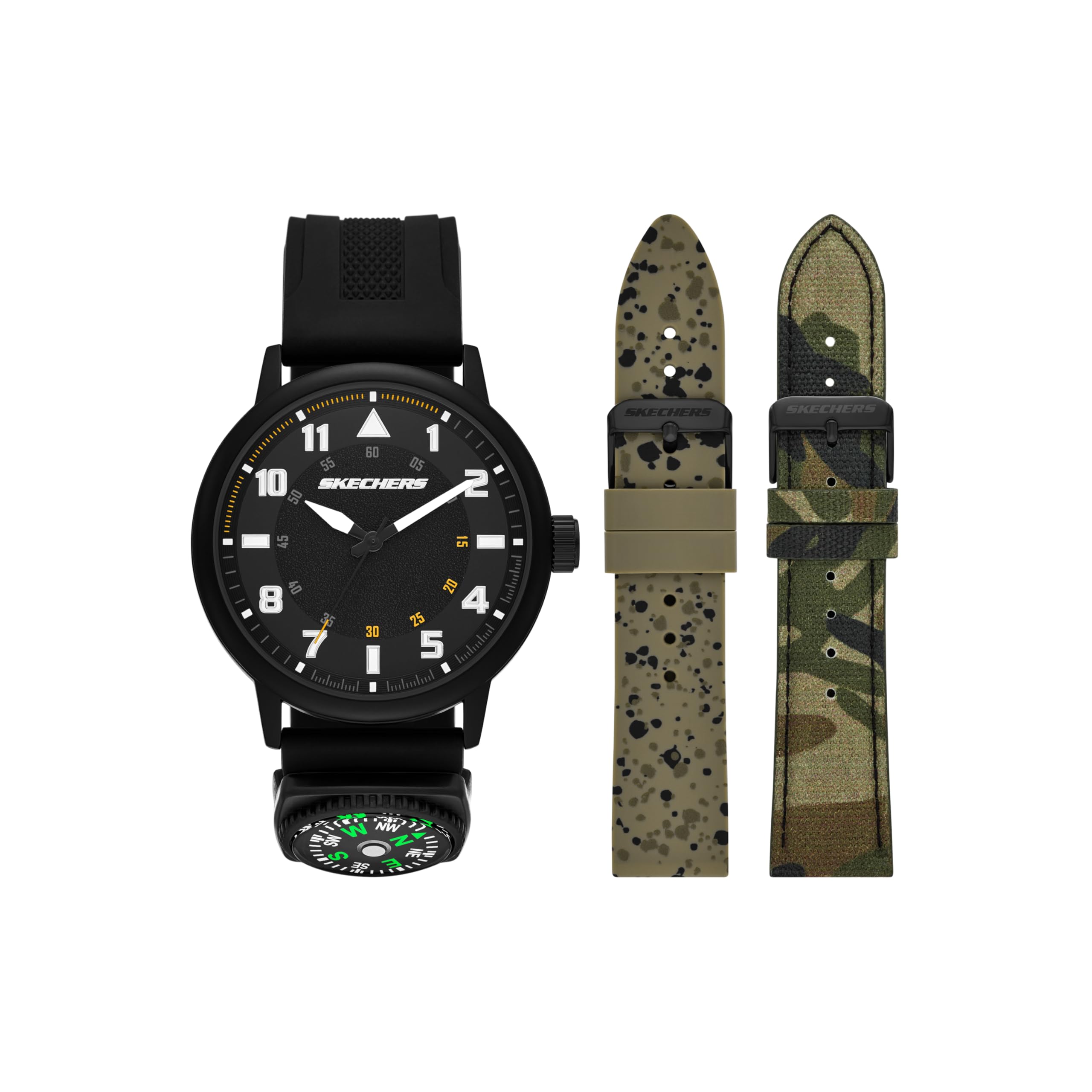 

Skechers SETS SR9138 Black Men s Watch, чёрный