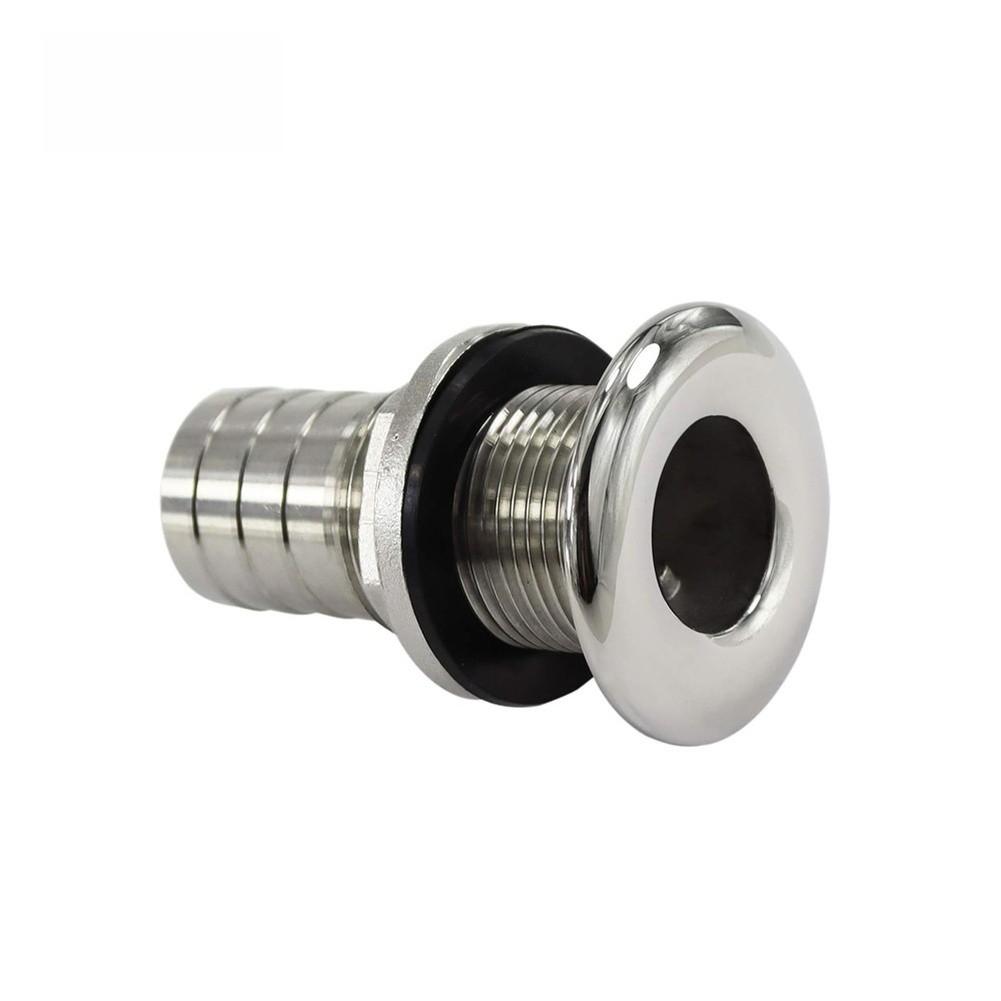 Stainless Steel 316 Marine Vent Yacht Fitting Semi-threaded Design