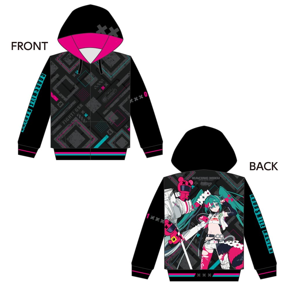 

Racing Miku Full Graphic Hoodie 2025Ver. том 1 (большой)