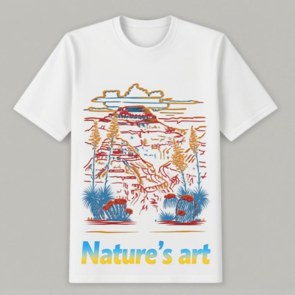 Best-selling High-quality Comfortable Light Cotton Short-sleeved and Couples Fashion Leisure Street Daily Style Printed T-shirts