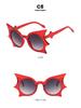 Kedun Bat Hip Hop Butterfly Sunglasses: 2023 Trendy Shades for Dancing & Internet Celebrities