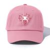 Pc Spider Print Baseball Cap for AdultsMinimalist Retro Style Casual Soft Adjustable Dad HatPerfect As Gift