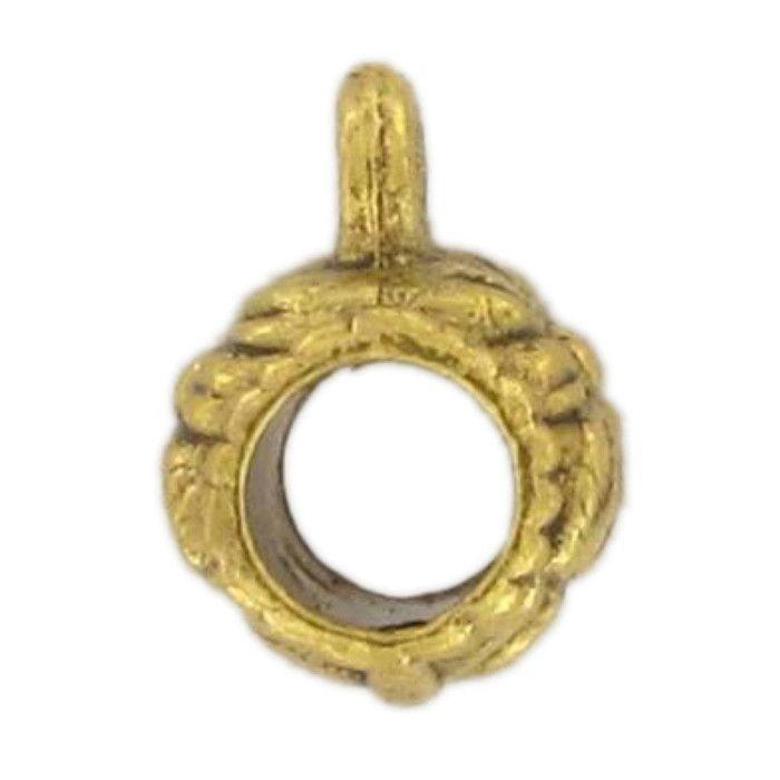 Bélière métal 8 mm Doré