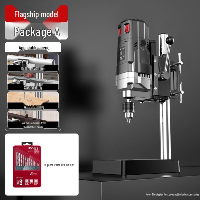 High-Power 220V Multi-Functional Bench Drill for Household and Industrial Use