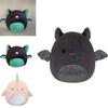Soft And Cute Plush Animal Pillow Toy For Birthday Gift Banana Polka Dot Pig Glitter Bat Green Bat Unicorn Whale Blue Camouflage Shark 20cm Height
