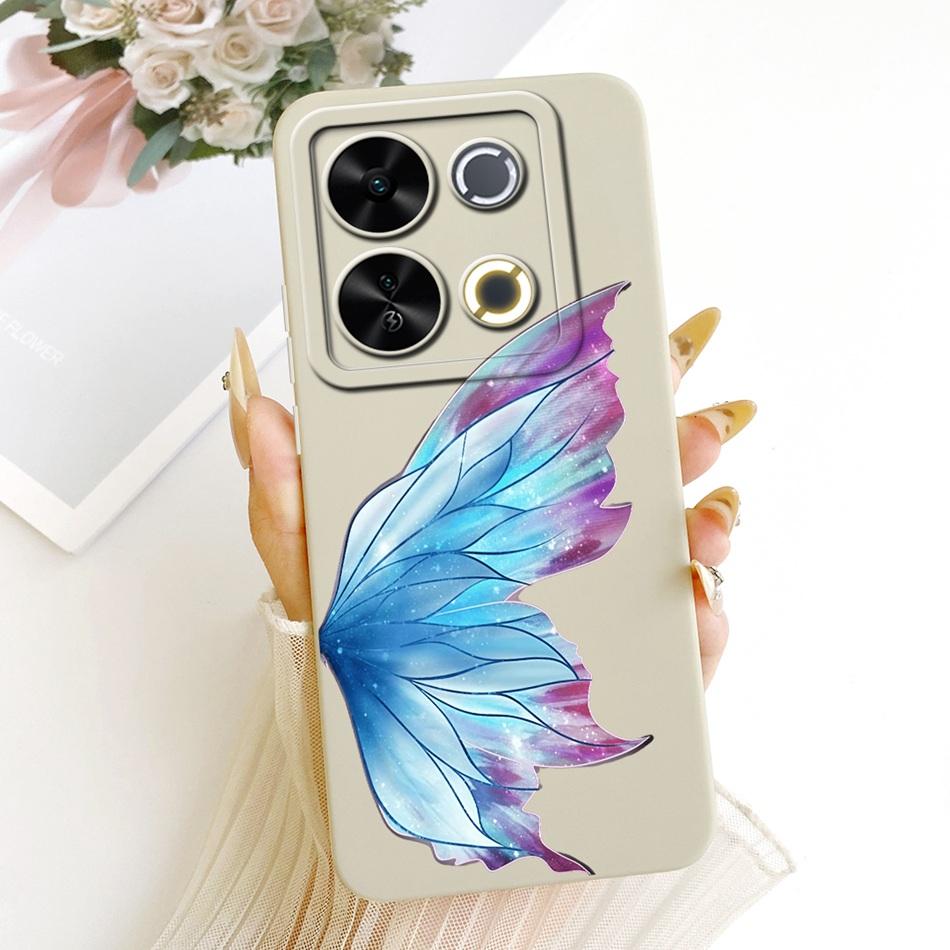 For ITEL P65 Cute Cat Flower Cartoon Phone Case For Itel P671L ItelP65 Shockproof Soft Silicone Covers Bumpers