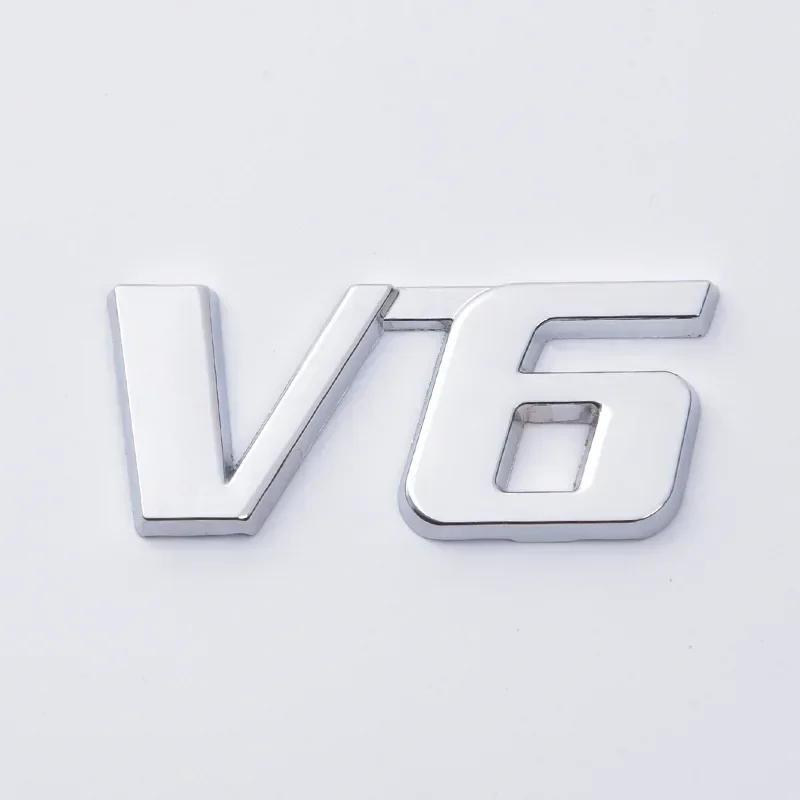 3D Metal 1.5T 1.6T 1.8T 2.0T 2.2T 2.4T 2.5T 2.8T 3.0T Car Sticker Emblem Badge Decal For Mazda KIA Renault TOYOTA BMW Ford Focus