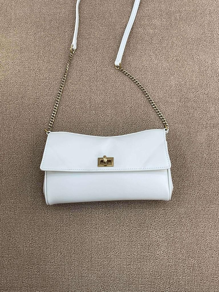 Temperament Lock Flip Portable Kelly Bag Small Square Bag Versatile Shoulder Portable Chain Bag Female