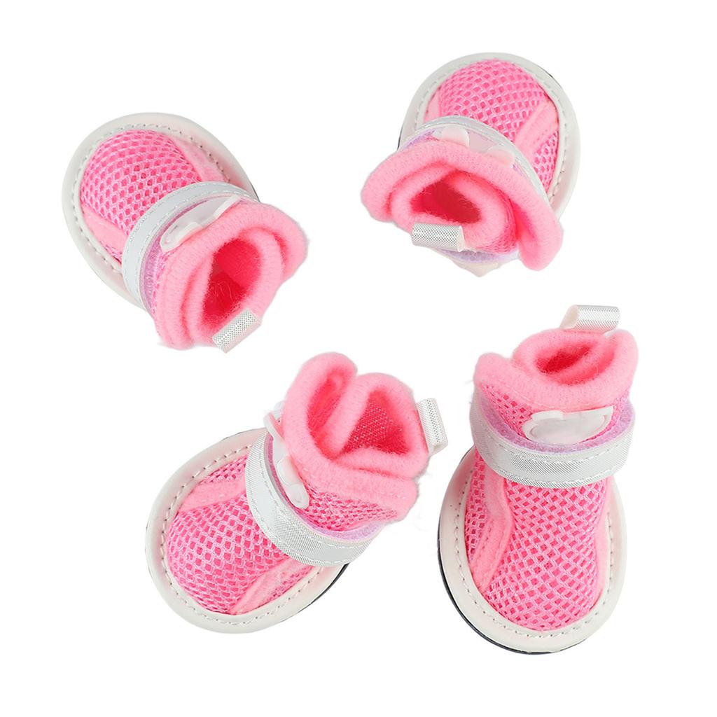 Siatkowe buty dla psa zapobiegające poślizgowi oddychające lekkie modne szczenięce buty dla Bichona Teddy
