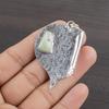 Natural Aquamarine Gemstone 925 Sterling Silver Jewelry Designer Pendant 2.09" AJP-2419
